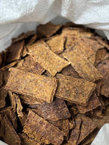 Слайсы из вымени говяжьего. Вымя говяжье