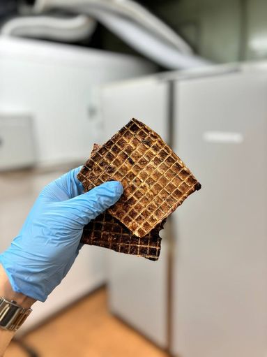 Легкое говяжье 10х10. Легкое говяжье